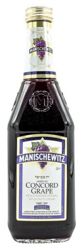 Manischewitz Concord Grape Kosher Wine 750ml