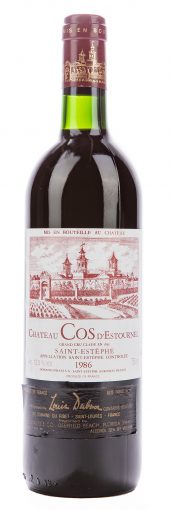 1986 Chateau Cos d’Estournel St. Estephe 750ml