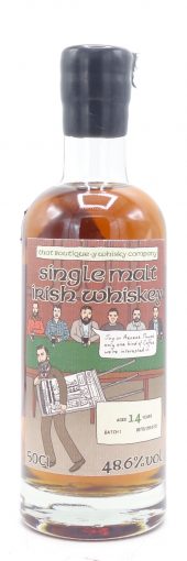 That Boutique-y Whisky Company Irish Single Malt Whiskey 14 Year Old, Batch #1, 97.2 Proof 500ml