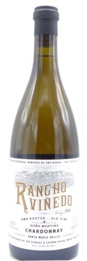 2016 Ranchos de Ontiveros Chardonnay Santa Maria Valley Dona Martina, Rancho Vinedo 750ml