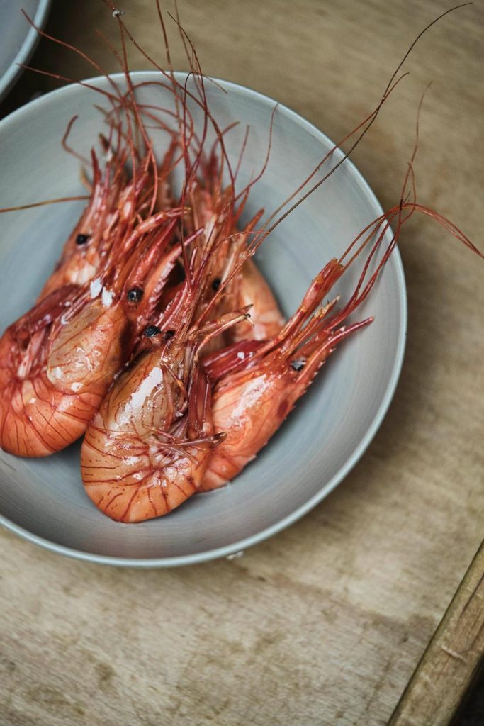 Etxebarri shrimp