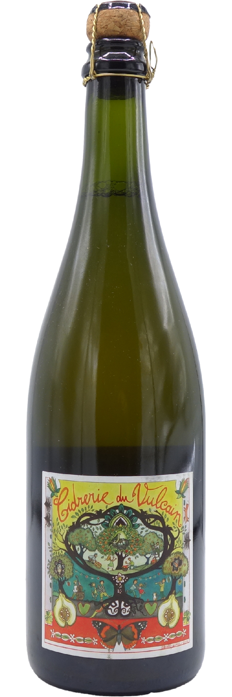 2020 Cidrerie du Vulcain Sparkling Cider Trois Pepin 750ml